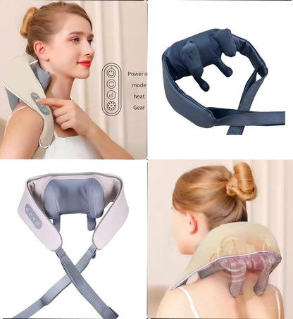 The Ultimate Hands-Free Neck & Shoulder Massager