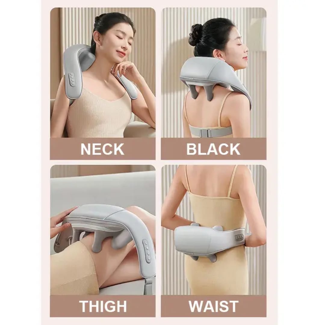 The Ultimate Hands-Free Neck & Shoulder Massager