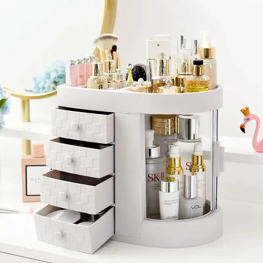 Luxe 4-Drawer Cosmetic Storage Station