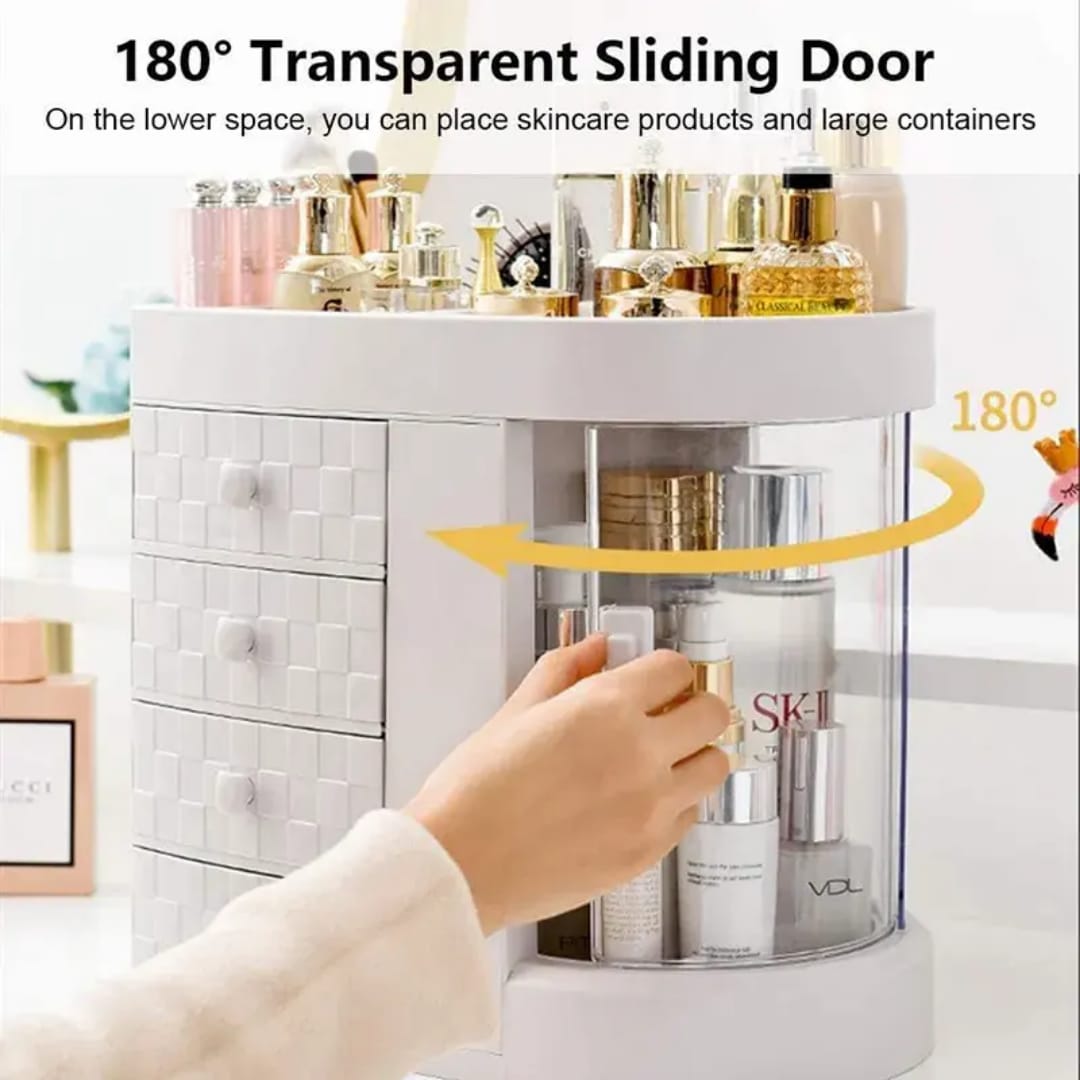 Luxe 4-Drawer Cosmetic Storage Station