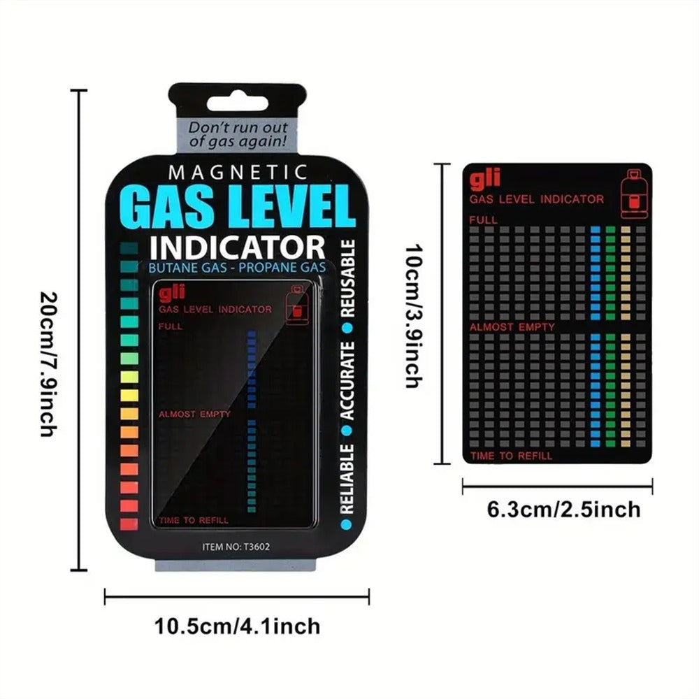 Magnetic LPG Gas Level Indicator for Propane and Butane Cylinders