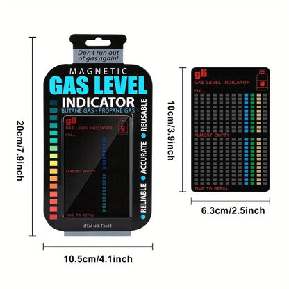 Magnetic LPG Gas Level Indicator for Propane and Butane Cylinders